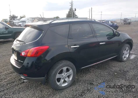 2009 Nissan Murano Le from USA, damaged, VIN JN8AZ18W39W105011